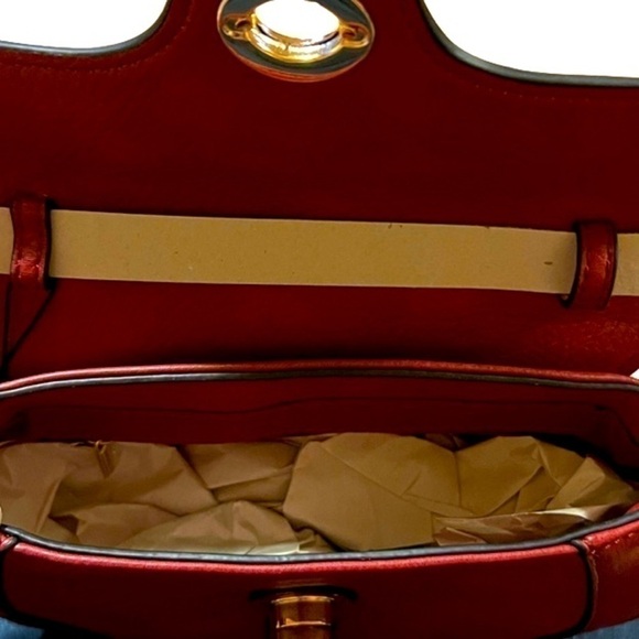 K Carroll Crossbody Saddlebag (Red) - Picture 4 of 12